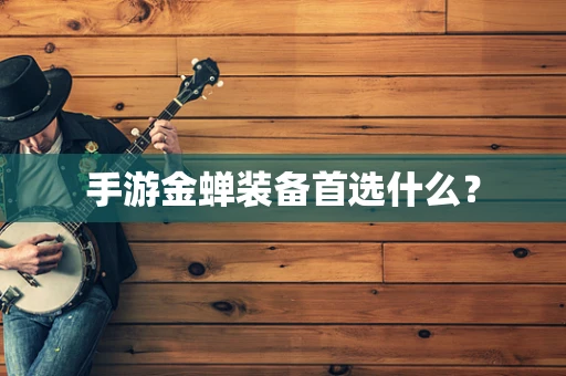 手游金蝉装备首选什么？