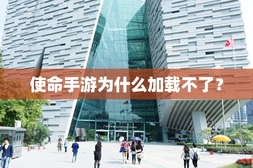 使命手游为什么加载不了？