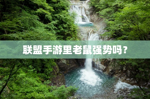 联盟手游里老鼠强势吗？