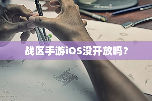 战区手游iOS没开放吗？