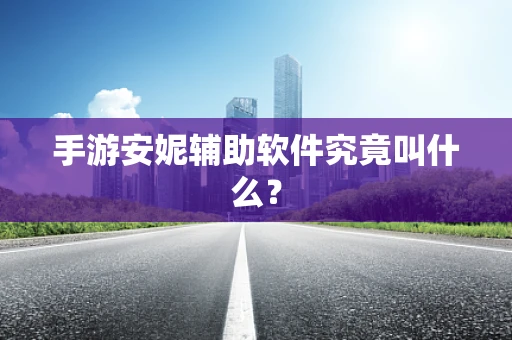 手游安妮辅助软件究竟叫什么？