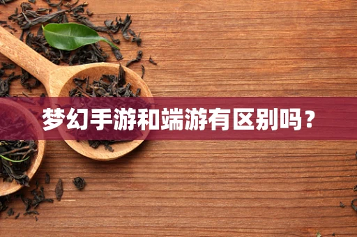 梦幻手游和端游有区别吗？