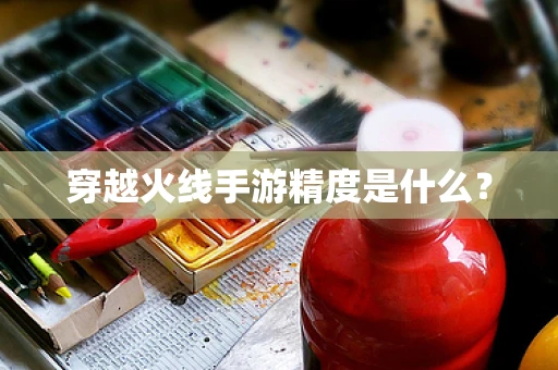 穿越火线手游精度是什么？