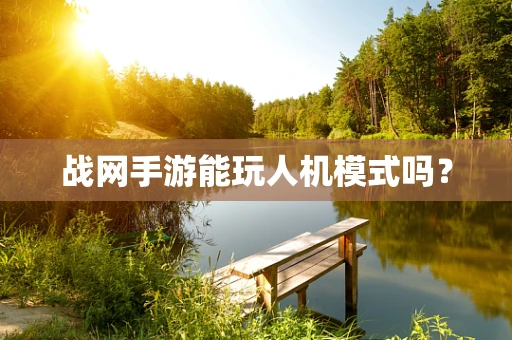战网手游能玩人机模式吗？