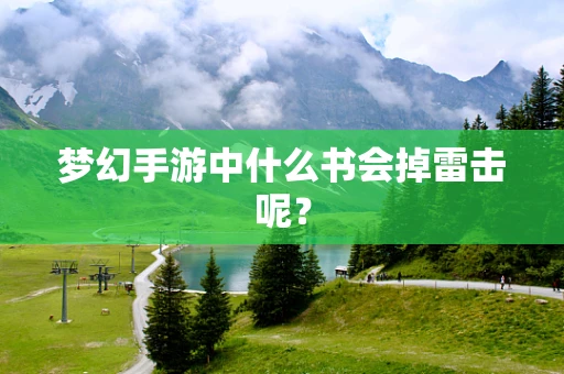 梦幻手游中什么书会掉雷击呢？