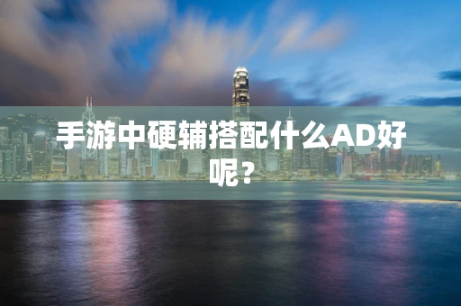 手游中硬辅搭配什么AD好呢？