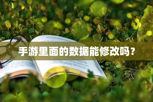 手游里面的数据能修改吗？