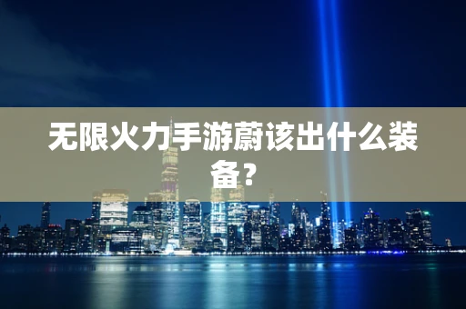 无限火力手游蔚该出什么装备？