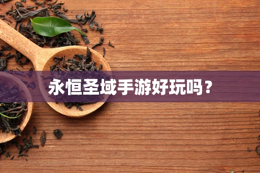 永恒圣域手游好玩吗？