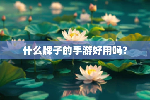 什么牌子的手游好用吗？