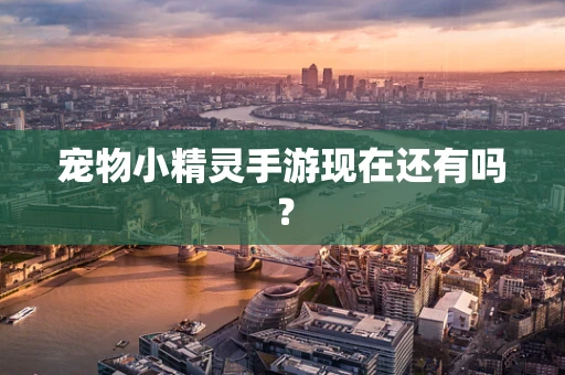 宠物小精灵手游现在还有吗？