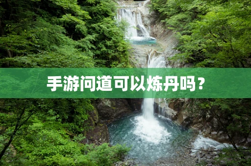 手游问道可以炼丹吗？