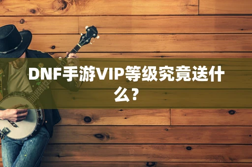 DNF手游VIP等级究竟送什么？