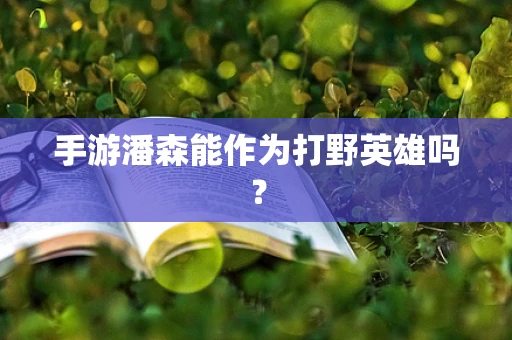 手游潘森能作为打野英雄吗？