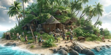 多人荒岛生存手游能联机吗？